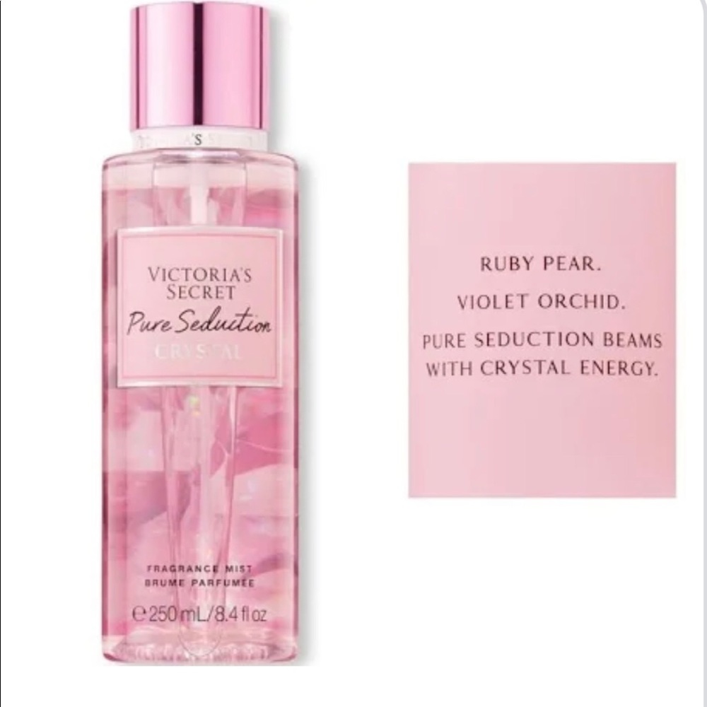 Victoria’s Secret Pure Seduction Body Spray.